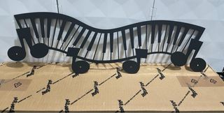 Appendiabiti da parete Musica. Arti e Mestieri