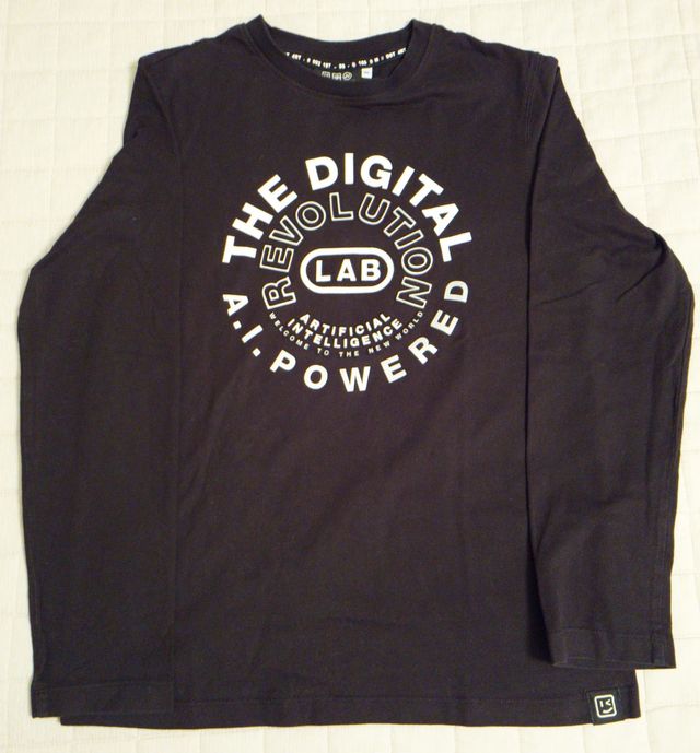 Felpa + maglietta nera original marines