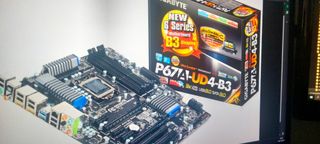 Placa base P67A-UD4-B3 mas memoria ram y cpu