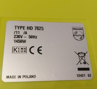 Placa cafetera Senseo Philips hd7825