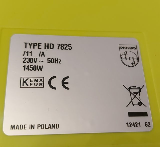 Placa cafetera Senseo Philips hd7825