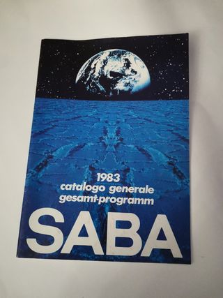 Catalogo 1983 SABA radio elettronica