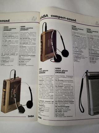 Catalogo 1983 SABA radio elettronica