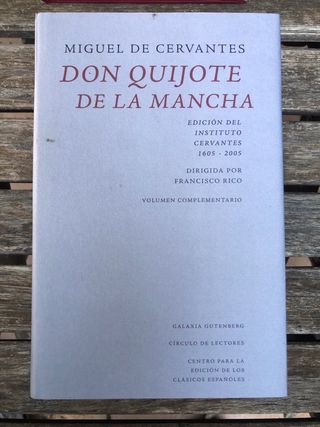 DON QUIJOTE DE LA MANCHA MIGUEL DE CERVANTES
