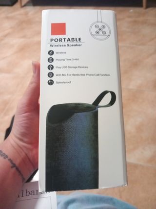 Altavoz 113 Portátil Bluetooth Negro