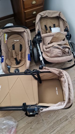 Maxi-cosi, cuco y silla de paseo
