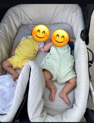 Capazo gemelar mountain byggy