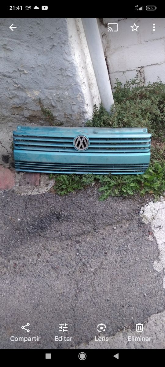 Rejilla vw t4
