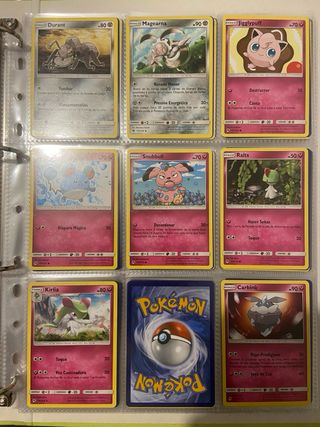 Pack de 107 cartas pokemon antiguas