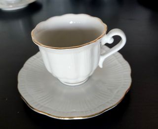 JUEGO DE CAFÉ VINTAGE PORCELANA CHINA