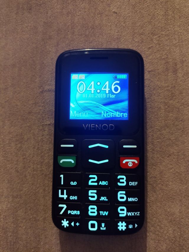 Móvil para personas mayores