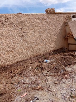 Hormigón impreso , todos tipos de muros