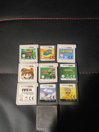 Pack de juegos de Nintendo ds y 3ds