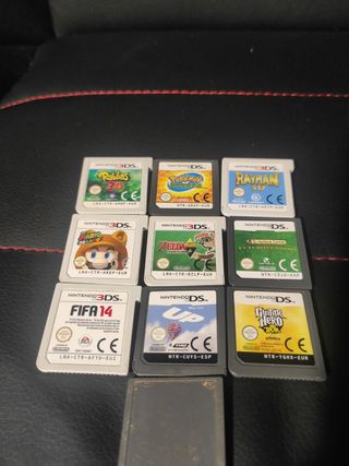 Pack de juegos de Nintendo ds y 3ds