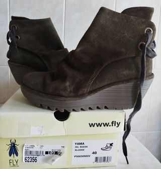 Botines de ante