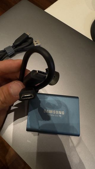 SSD Esterno portatile - Samsung T5 500 GB usb-c