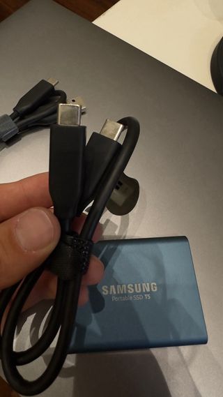 SSD Esterno portatile - Samsung T5 500 GB usb-c