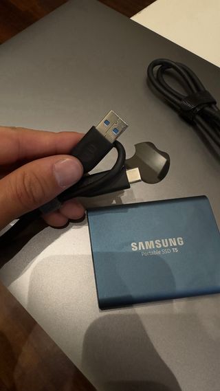 SSD Esterno portatile - Samsung T5 500 GB usb-c