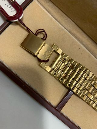 Reloj Racer Japan Vintage bañado en Oro