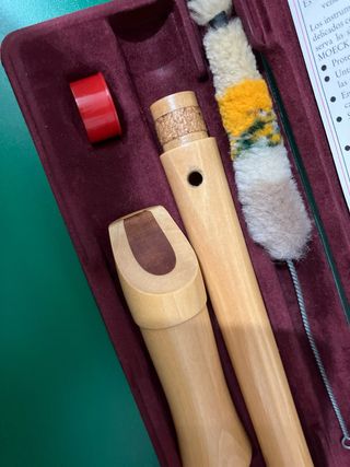 FLAUTA MOECK SOPRANO 1210B + MÉTODO y PARTITURAS