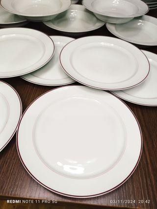 VAJILLA LIMOGES COQUET VINTAGE