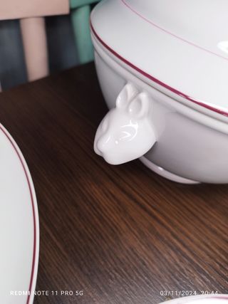 VAJILLA LIMOGES COQUET VINTAGE