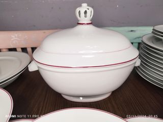 VAJILLA LIMOGES COQUET VINTAGE