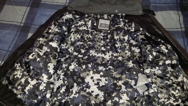 Giubbotto in ecopelle foderato x bambino