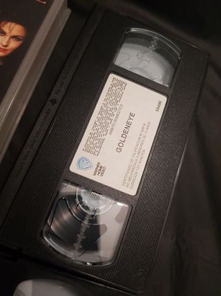 VHS PELICULAS JAMES BOND