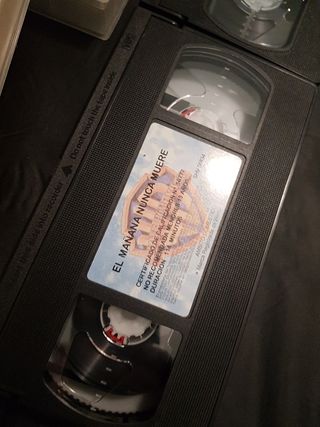 VHS PELICULAS JAMES BOND