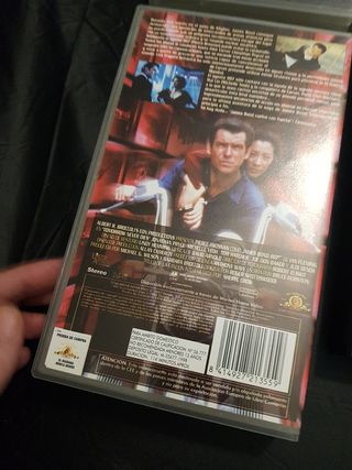VHS PELICULAS JAMES BOND