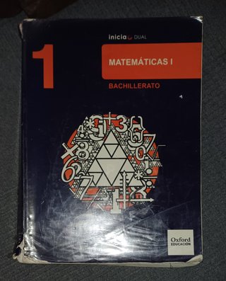 Libro de Matemáticas 1 de Bachillerato