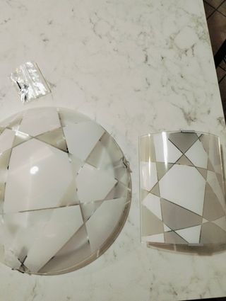 Set di plafoniera e applique