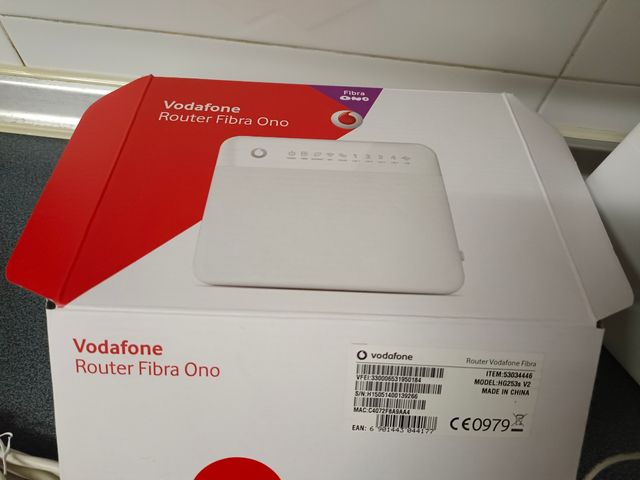 Router Fibra ONO