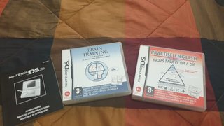 Consola Nintendo DS Lite con estuche y Juegos