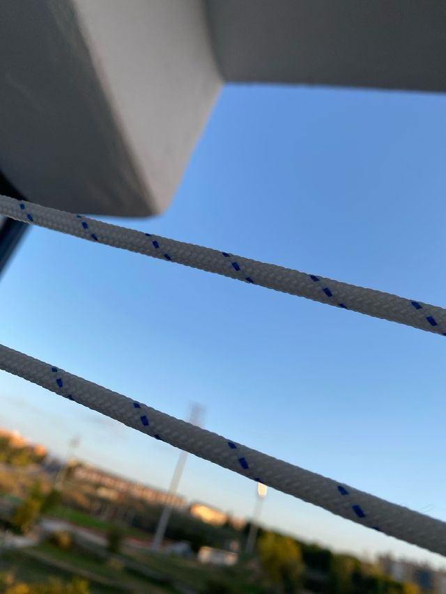 Cuerda nylon tender ropa (hay 5 metros)