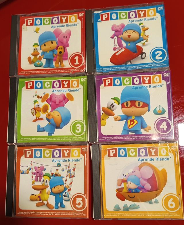 Lote películas Pocoyó en dvd