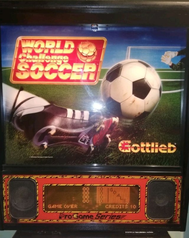 PINBALL WORLD CHALLENGE SOCCER GOTTIEB