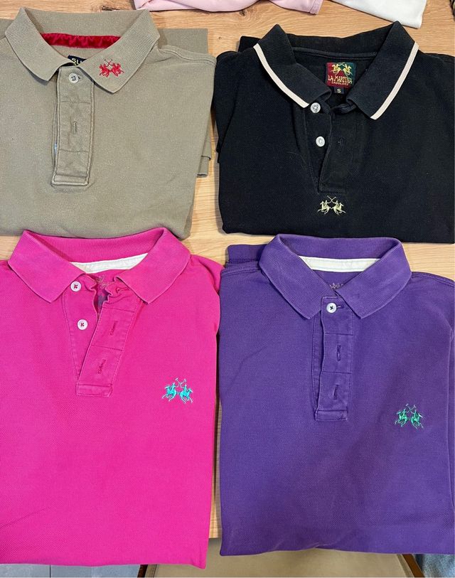 4 Polos La Martina Hombre 