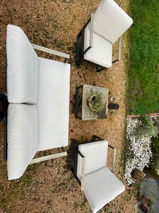 Salotto da giardino NATERIAL antracite