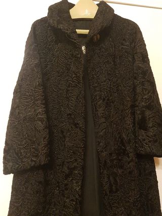 Abrigo astrakan