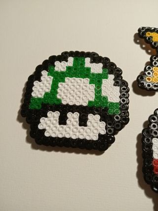 Pack imanes Hama beads Mario Bros.
