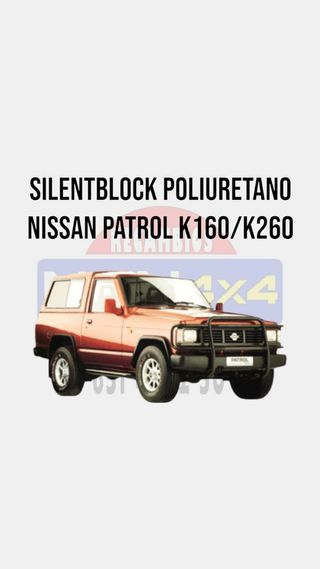 Silentblock poliuretano Nissan PATROL