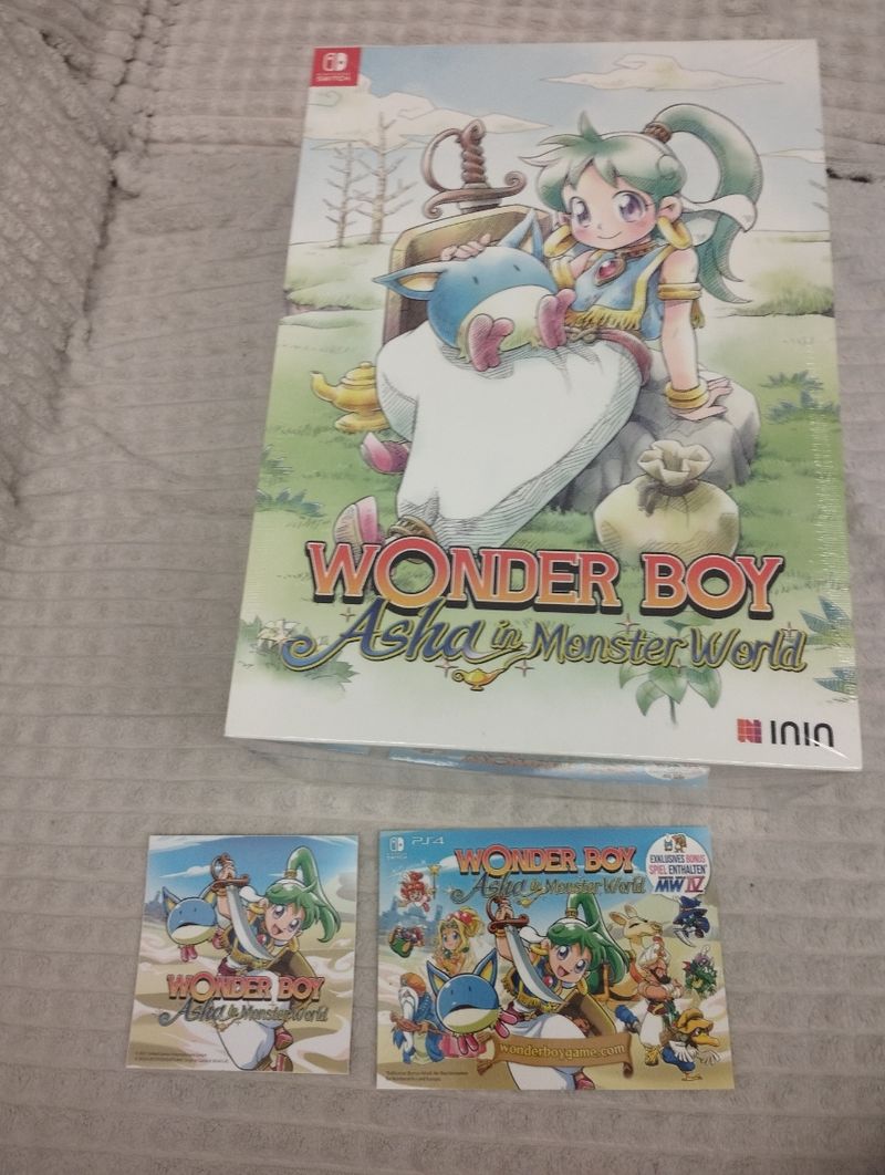Imagen de Wonder Boy Asha en Monster World Nintendo Switch