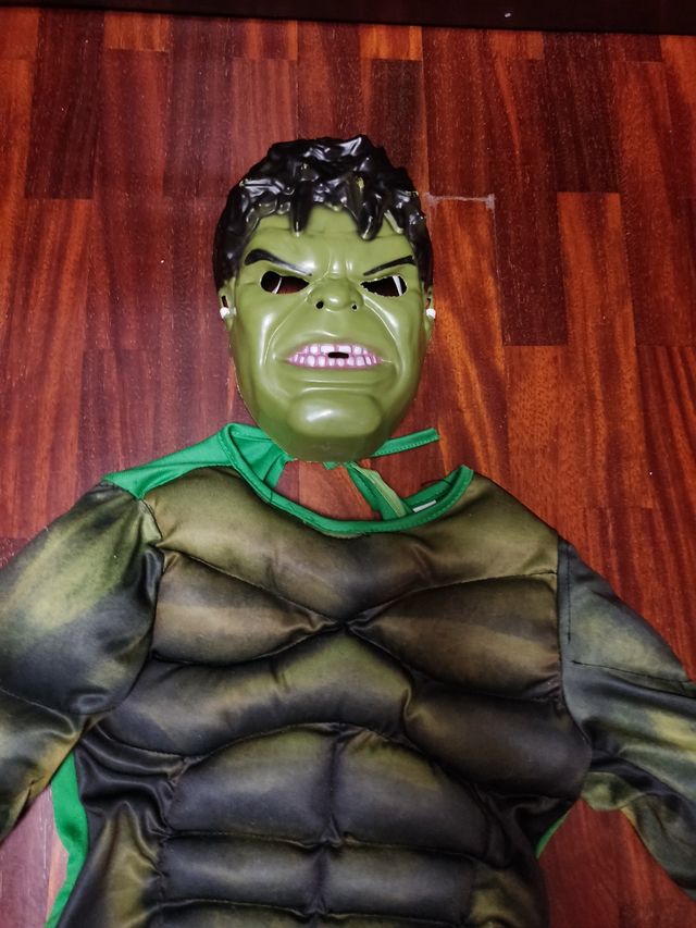 DISFRAZ NIÑO HULK