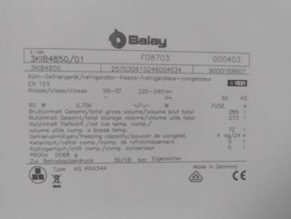 ❄️ Bandejas nevera Balay empotrable