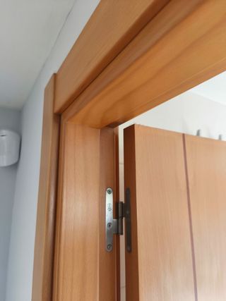 Lote 3 puertas interiores con cristal SIN marco