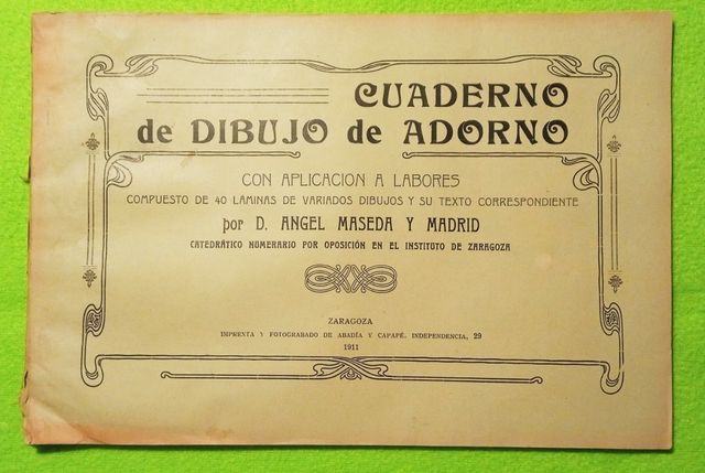 Cuaderno de dibujo de 1911