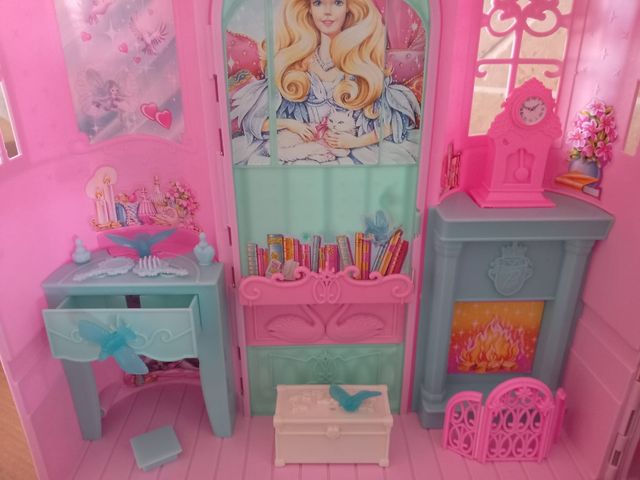 Castello Barbie lago dei cigni