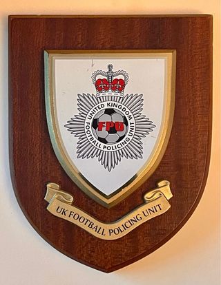 METOPA DE LA POLICÍA INGLESA